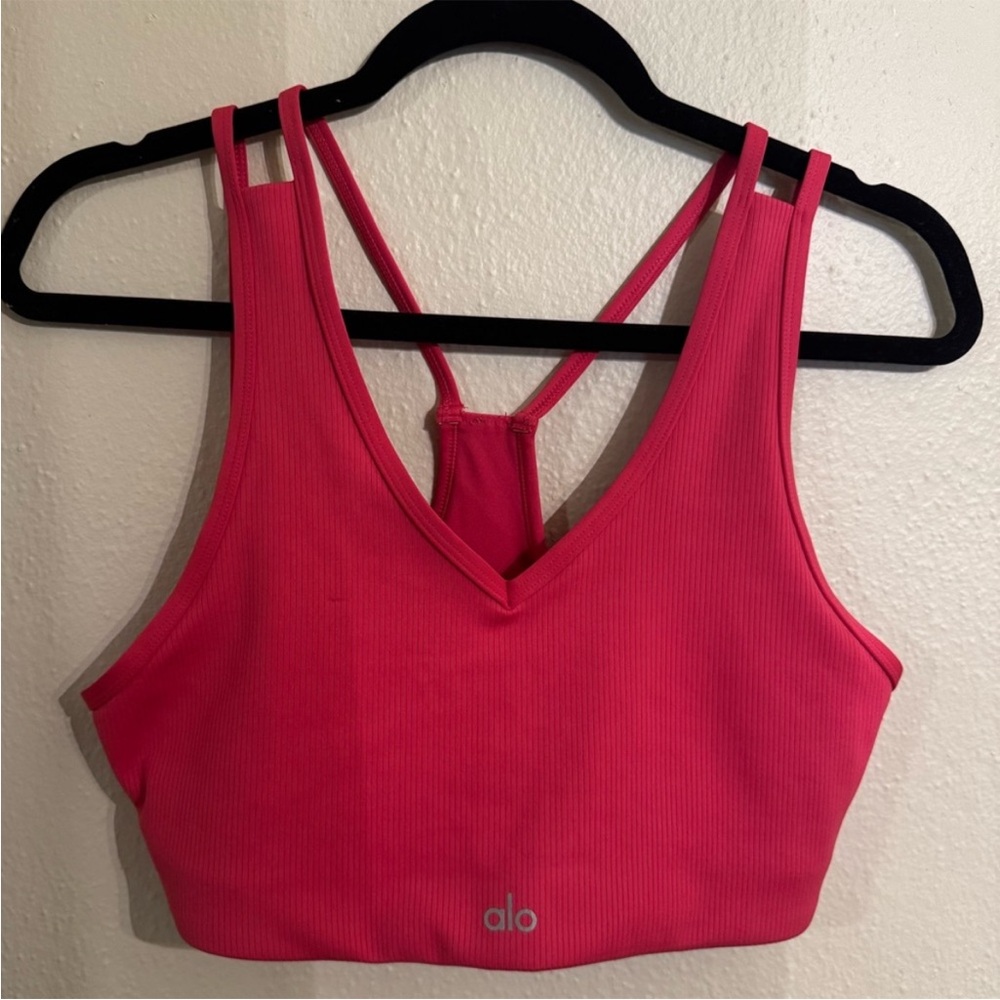 ALO Yoga Pink Sports Bra